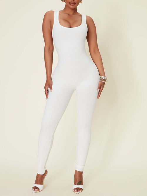 Snatched Bod Stretch Jumpsuit