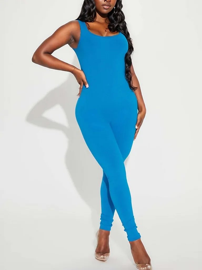 Snatched Bod Stretch Jumpsuit