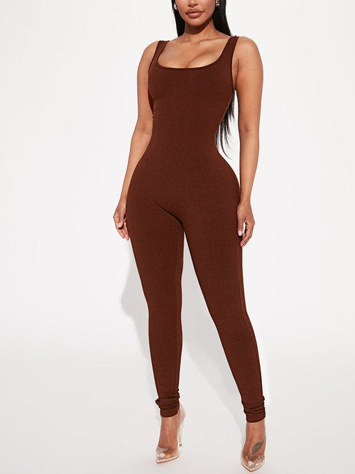 Snatched Bod Stretch Jumpsuit